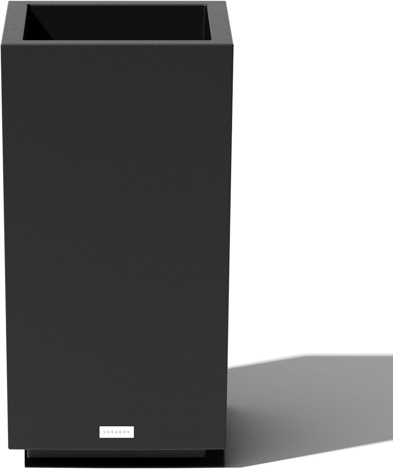 - Tall Planter for Indoor or Outdoor Front Porch | All-Weather Use with Removable Insert Bucket | Modern Décor for Flowers, Tall Trees, Faux Plants